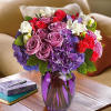 She&#039;ll wax poetic over this posh purple presentation! A unique mix of
