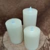 RENTAL ONLY $10.00 per candle in glass

LED battery operated candles 
SIZES AVAILABLE