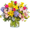 Celebrate the joy of the new season with this springtastic flower arrangement!