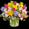 Celebrate the joy of the new season with this springtastic flower arrangement!
