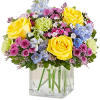 Light, bright and spring ready. Our medley of blooms&mdash;in shades of yellow