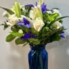 Designed to bring a sense of calmness and serenity with white blooms