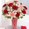 The key to an unforgettable Valentine&rsquo;s Day. Red and pink blooms are