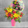 Celebrate their special day with this burst of bright blooms &amp; a