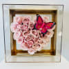 Delicate and transparent this heart acrylic box represents the magic of a