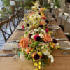 Lavish seasonal arrangements for your event. In this style we will set