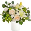 This ethereal arrangement is a calming, peaceful gesture that shows them you
