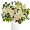 This ethereal arrangement is a calming, peaceful gesture that shows them you