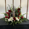 Patriotic Urn Spray

Honor your loved one with our Patriotic Urn Spray, a