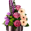 Sophisticated and refined, this stunning, artistic flower arrangement has a modern appeal
