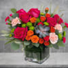 Send sunny kisses across the miles with this hot pink surprise of