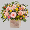 Spring is a time to refresh and reach out. Our spring arrangement