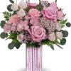 Sparkle with elegance and grace with the Amazing Pinks bouquet, nestled in
