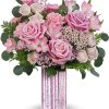 Sparkle with elegance and grace with the Amazing Pinks bouquet, nestled in
