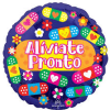 Select this mylar that reads &quot;Al&Iacute;viate Pronto&quot; that translates in English to
