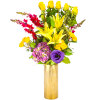 This large luxury arrangement is a glamorous gift to give to somebody