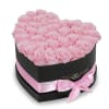 The &quot;heart box collection&quot; consists of unique, real preserved roses handcrafted, soft
