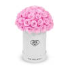 The &ldquo;Runway Round Collection&rdquo;.
consists of unique, real preserved roses in basic round