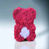 Instantly charming, The One Roses Rose Bear is brimming with color and