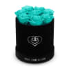 Our Black-Suede Basic Box with The One Eternity Roses comes in a