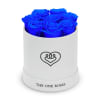 Our White-Suede Basic Box with The One Eternity Roses comes in a