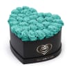 The &quot;heart box collection&quot; consists of unique, real preserved roses handcrafted, soft