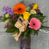 Light up the room with this mixed bouquet full of statement gerberas