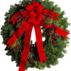 It&#039;s not Christmas without a fresh Christmas wreath on your door! Send