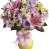 Pretty pastels and delicate flowers make this a feminine classic for your
