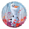 Select this standard size balloon that has a one side with Olaf