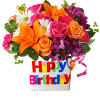 There&#039;s no mistaking this arrangement for anything but a Happy Birthday wish!