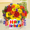 There&#039;s no mistaking this arrangement for anything but a Happy Birthday wish!