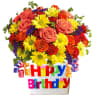 There&#039;s no mistaking this arrangement for anything but a Happy Birthday wish!