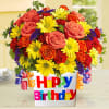There&#039;s no mistaking this arrangement for anything but a Happy Birthday wish!