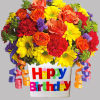 There&#039;s no mistaking this arrangement for anything but a Happy Birthday wish!