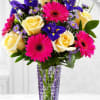 This colorful and vibrant Springtime Hello Happiness is sure to send cheer