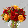 The Autumn Beauty arrangement charms with its magnificent colors and appealing design