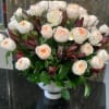 Regal Roses Premium Garden Roses and Leucadendron 
36 Premium David Austin Roses