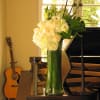 Tall Cylinder Floral Arrangement with a Mixture of Fresh Flowers from T&#039;sul