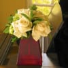 Tower of Roses Surrounded by Fresh Mint or Rosemary from T&#039;sul Custom