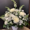 This heavenly design is pure white and beautiful way to send your