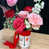 Add a touch of elegance to your celebration with a small floral