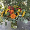 A beautiful selection of assorted fall flowers.