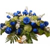 timeless elegance&quot; is a sophisticated and reverent funeral flower arrangement that artfully