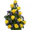 &quot;fond farewell&quot; is a poignant and graceful funeral flower arrangement that artfully