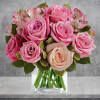 Romance her with roses! A soft, feminine take on the classic rose