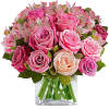Romance her with roses! A soft, feminine take on the classic rose
