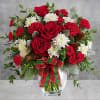 Give the gift of holiday style with this mix of Christmas crimson
