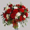 Give the gift of holiday style with this mix of Christmas crimson