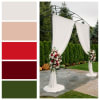 Bright, romantic red brings elegance and even a little drama to a
